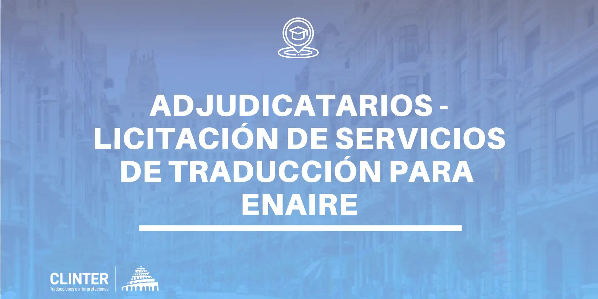 Adjudicatarios Licitación Servicios de Traducción para ENAIRE
