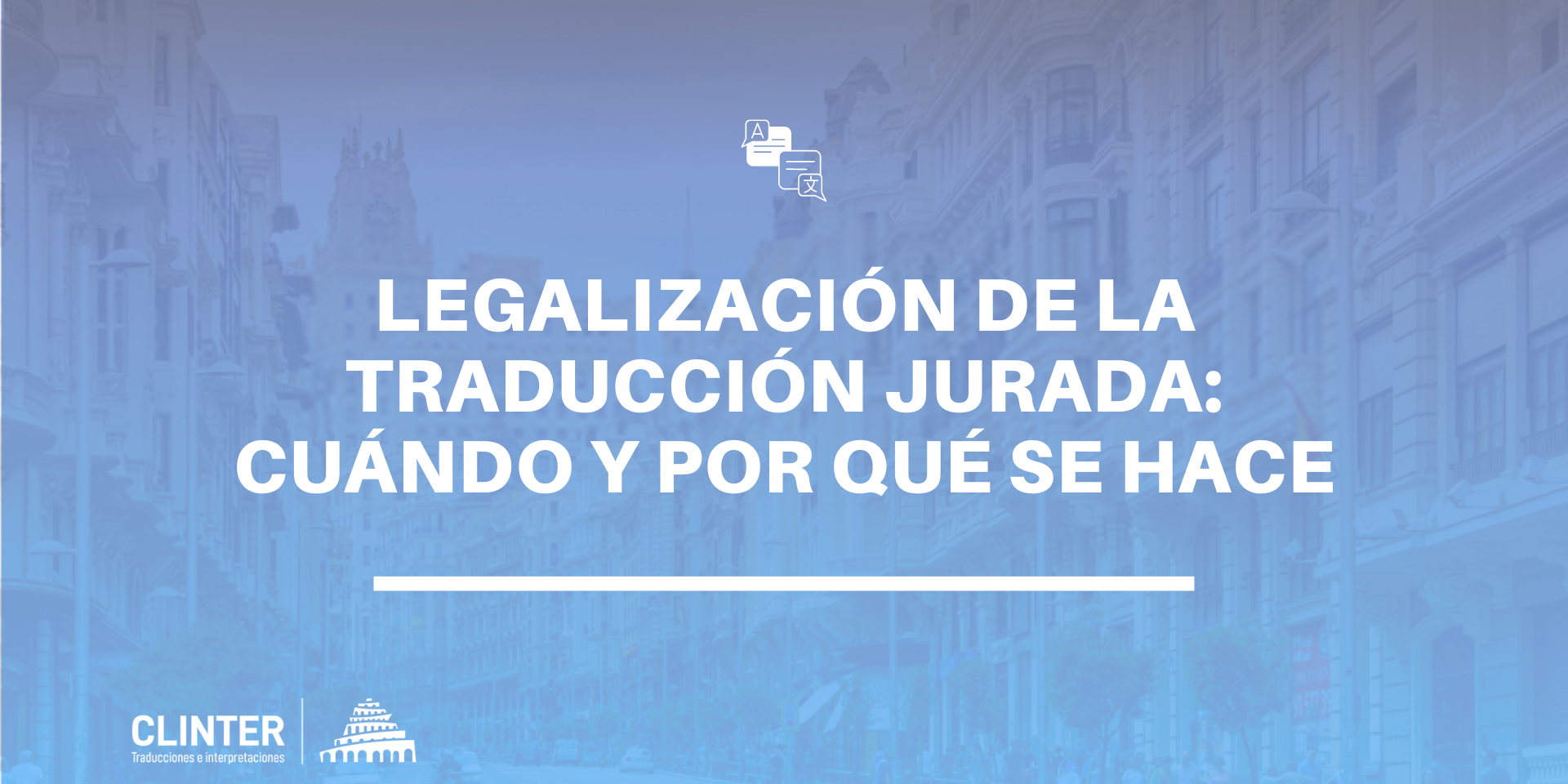 Legalizar traducción jurada