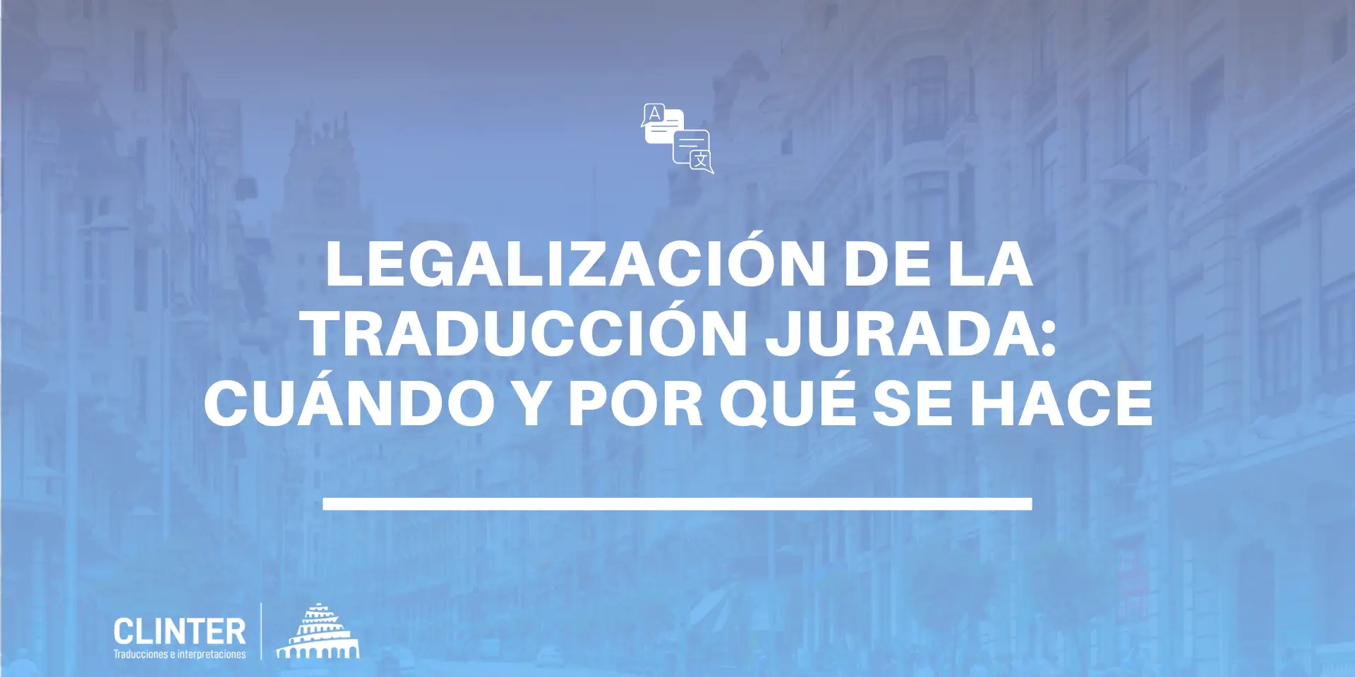 Legalizar traducción jurada