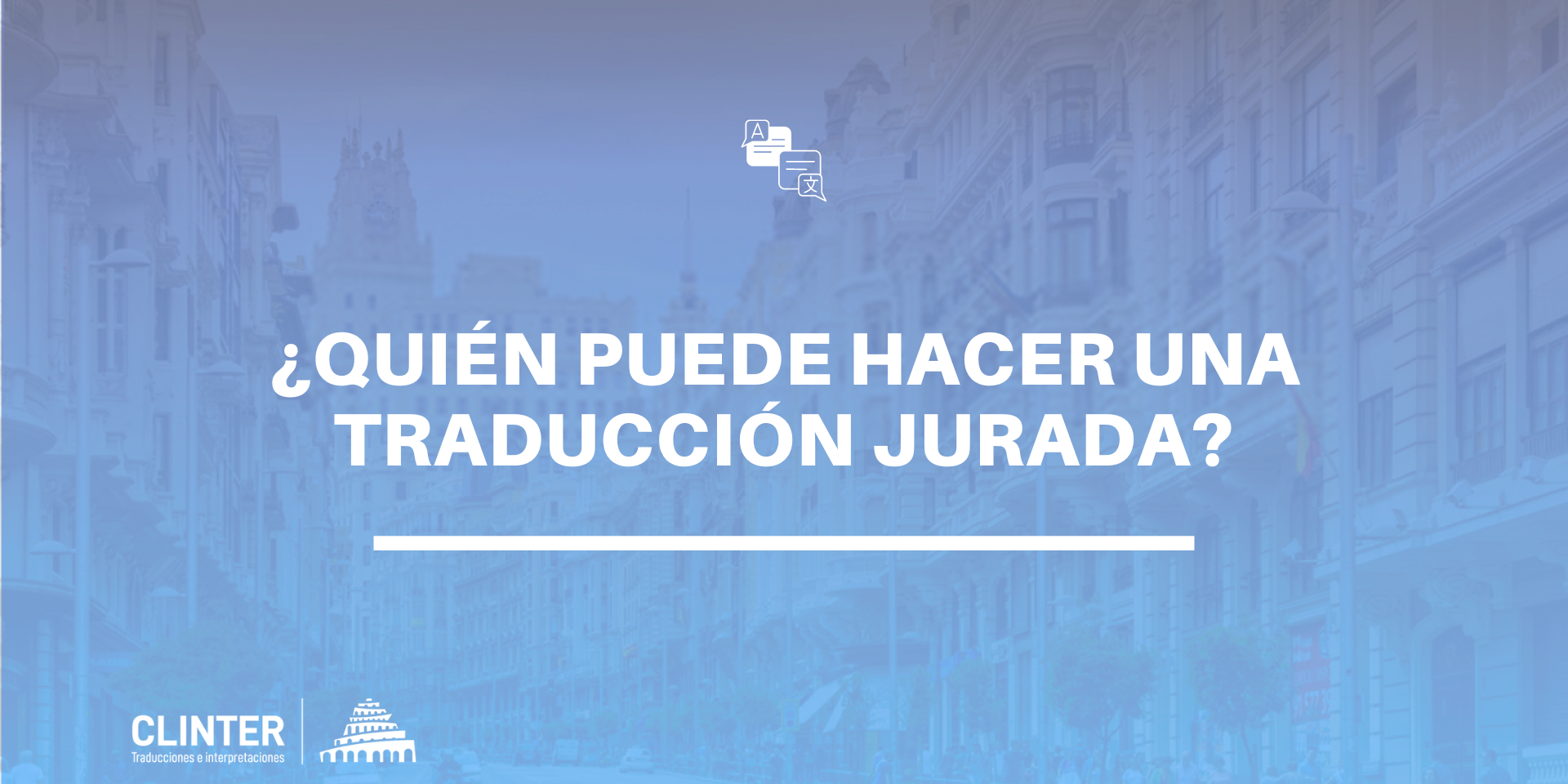Quién puede hacer una traducción jurada