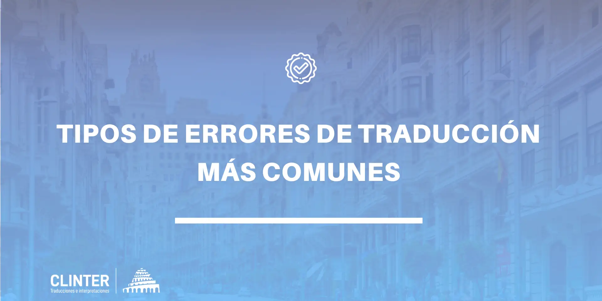Tipos de errores de traducción