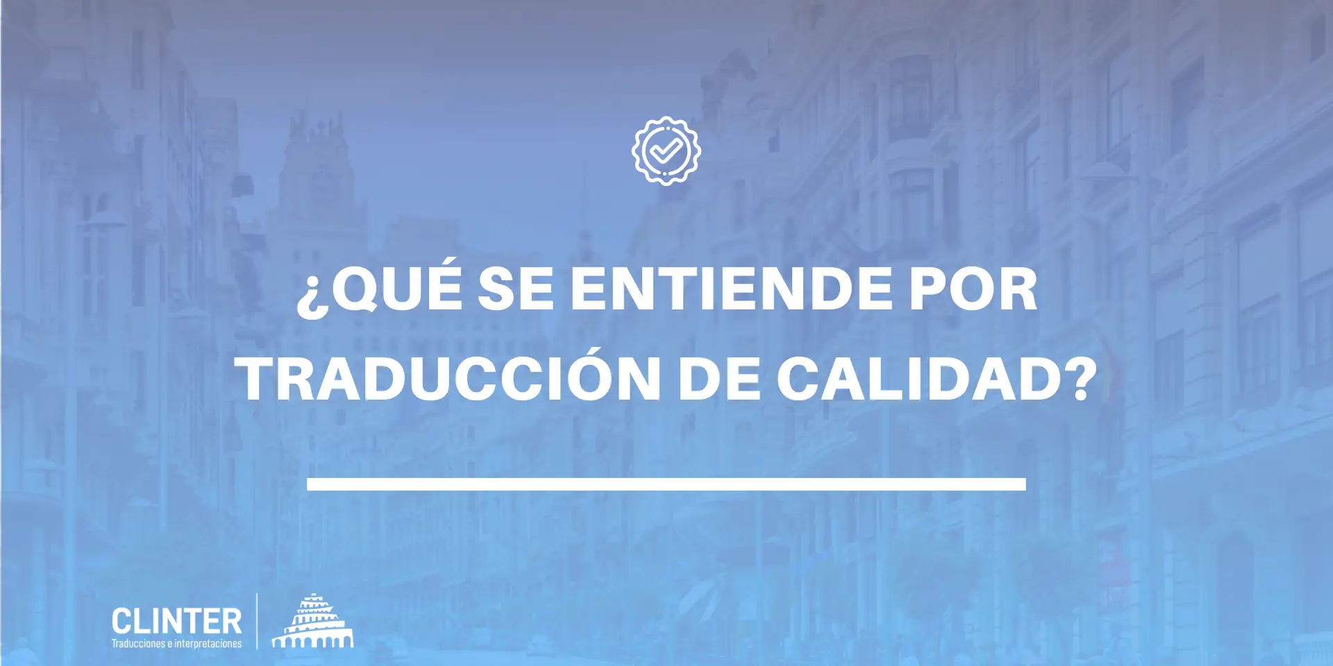 Traducción de calidad