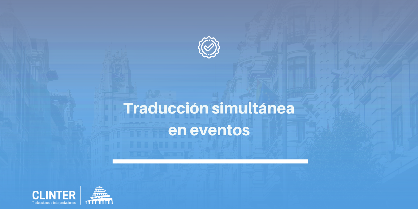 Traducción simultánea en eventos